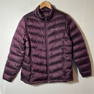 Eddie Bauer Packable Down Puffer Jacket Womens Large